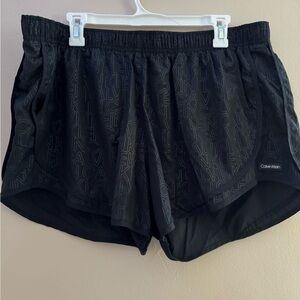 Calvin Klein Black Athletic Shorts for Women